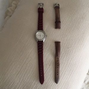Fossil Watch w/ second band